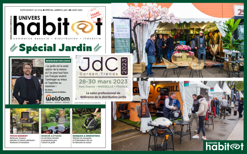 Rendez-vous aux JdC Garden Trends avec Univers Habitat et son n° Spécial Jardin