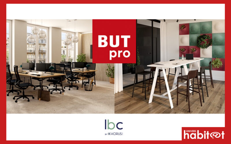 BUT annonce le lancement de BUT pro, son offre de mobilier et d’espaces dédiée aux professionnels