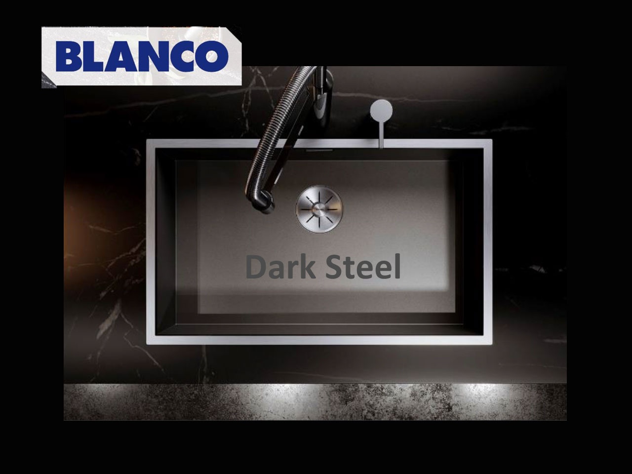 Nouvelles cuves BLANCO Dark Steel 