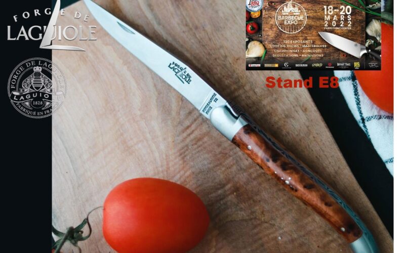Forge de Laguiole s’expose au salon Barbecue Expo du 18 au 20 mars Porte de la Villette !