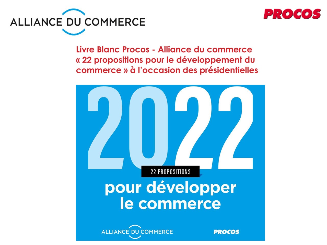 L’Alliance du commerce et Procos se félicitent que la composition de l’Indice des Loyers Commerciaux ait été modifiée ce jour par décret du Gouvernement.