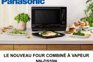 PANASONIC : compact, le nouveau four combiné vapeur NN-DS59N a tout d’un grand !