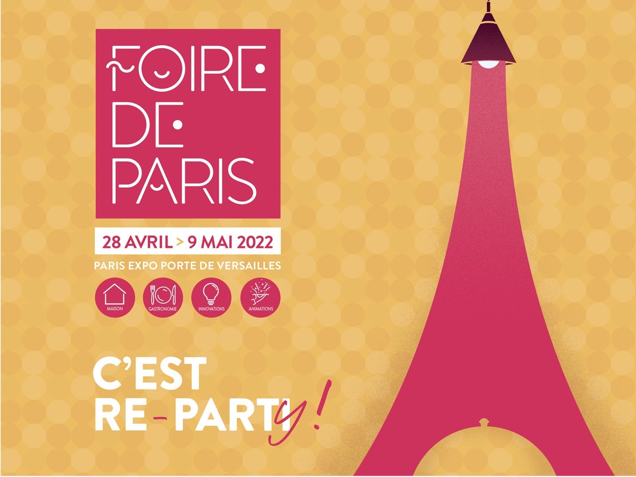 Sous le signe de la fête et de la convivialité, Foire de Paris célèbre