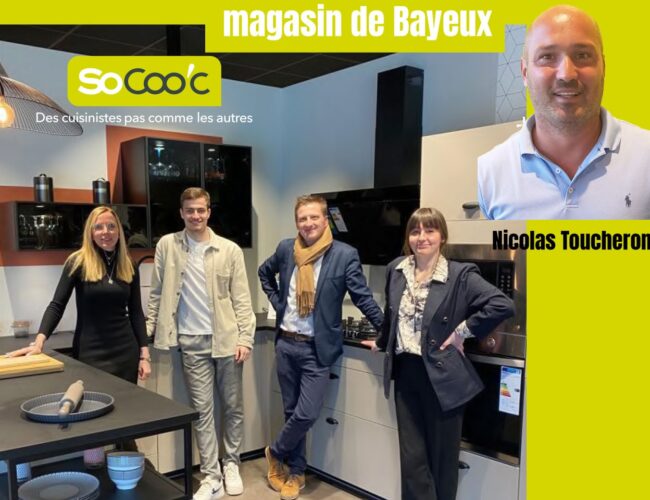 SoCoo’c annonce  la reprise du  magasin de Bayeux