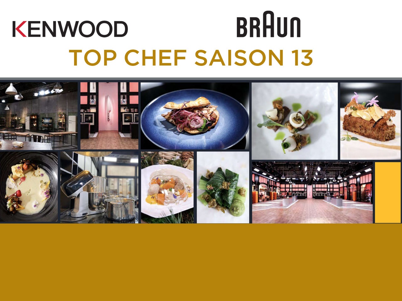 Kenwood et Braun dans la nouvelle saison de TOP CHEF !