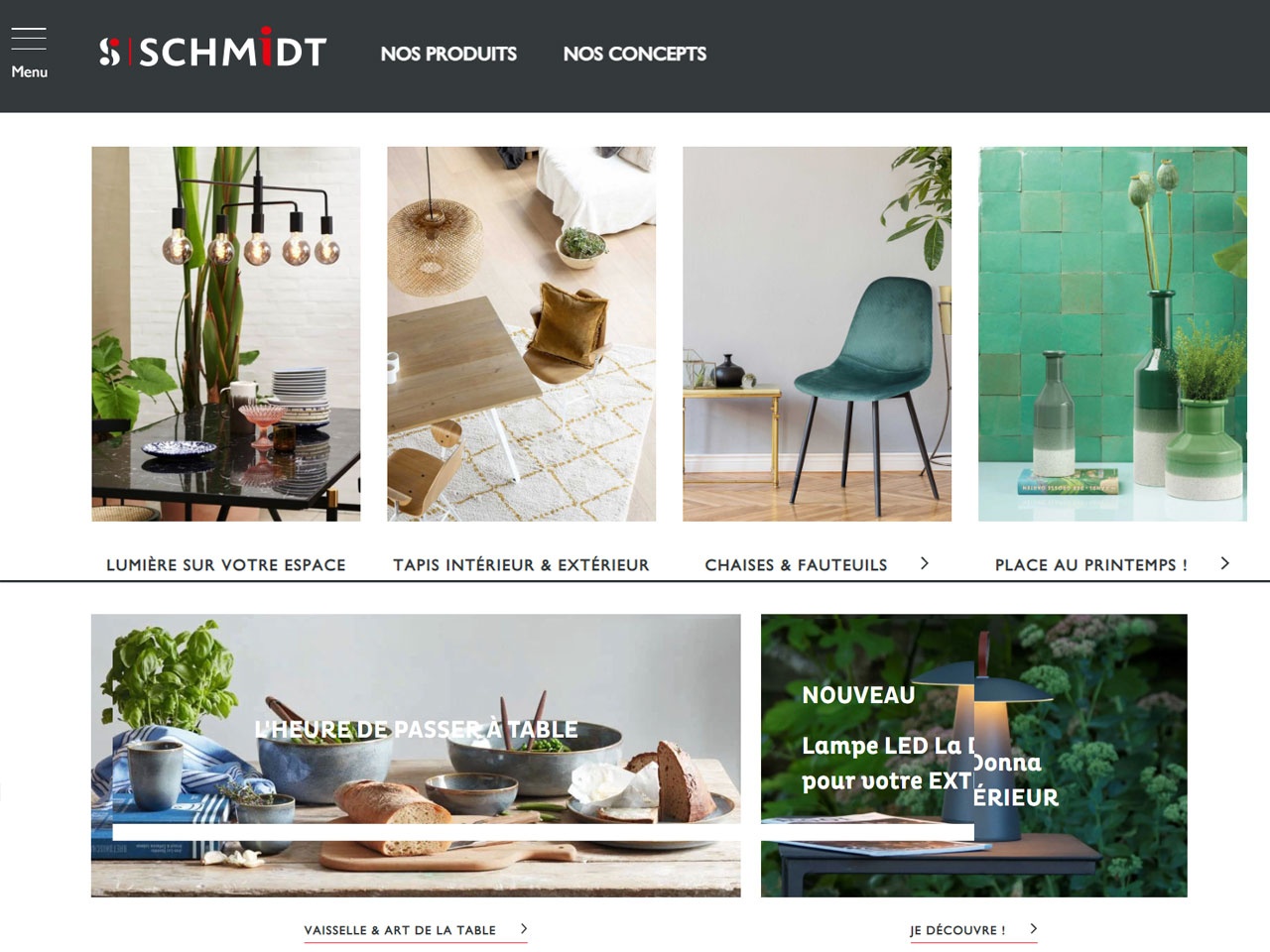 Schmidt va plus loin avec ses boutiques en ligne !