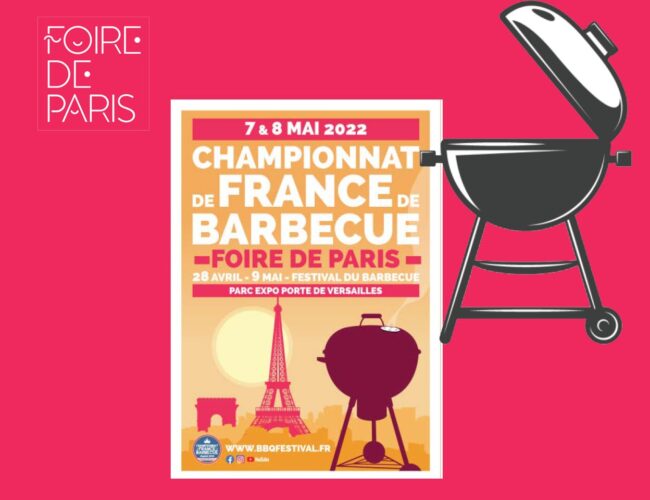 FOIRE DE PARIS première étape parisienne du Championnat de France du Barbecue !