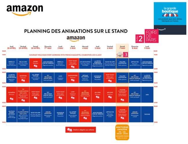 Amazon met à  l’honneur le Fabriqué en France sur Foire de Paris !