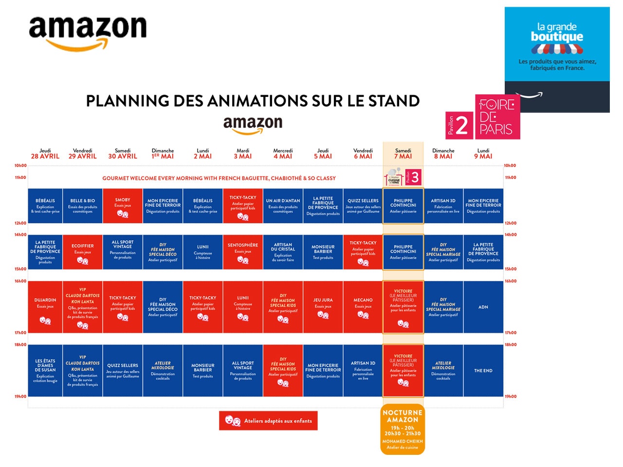 Amazon met à  l’honneur le Fabriqué en France sur Foire de Paris !