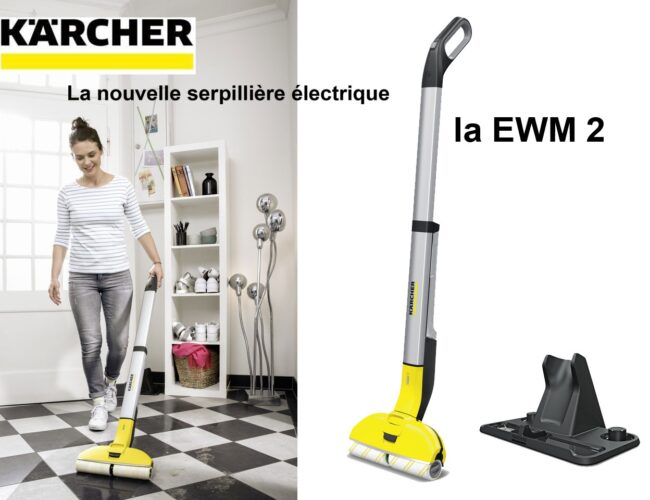 Kärcher innove encore, avec la nouvelle serpillière électrique : EWM 2