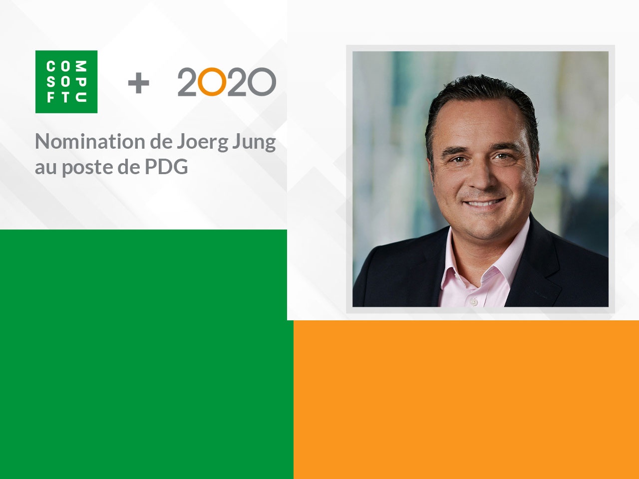 Compusoft + 2020 nomme Joerg Jung au poste de PDG de la société récemment fusionnée fin 2021
