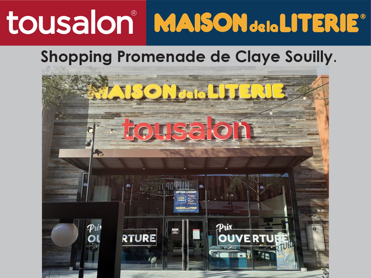 Retour sur la Première ouverture 2022 pour Tousalon et Maison de la Literie, un mégastore de 1300 m2 !