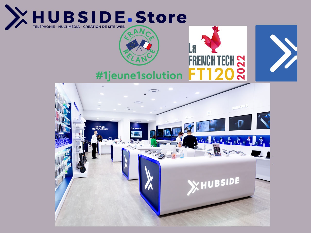 HUBSIDE.STORE POURSUIT SON DÉPLOIEMENT ET RECRUTE PLUS DE 1000 PERSONNES EN EUROPE EN 2022.