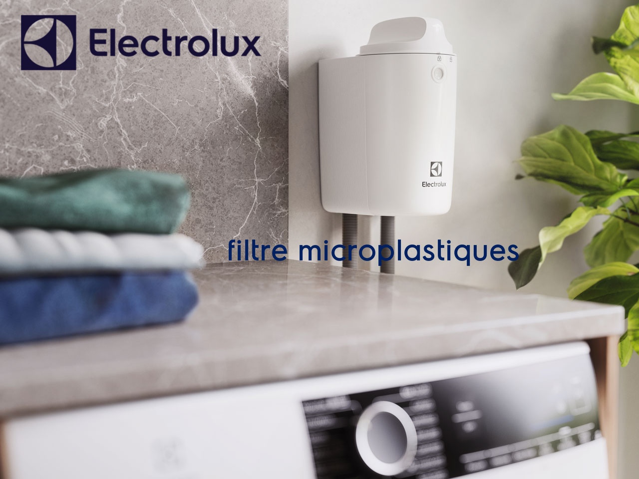 Electrolux lance un filtre microplastiques pour lave-linge pour lutter contre la pollution croissante