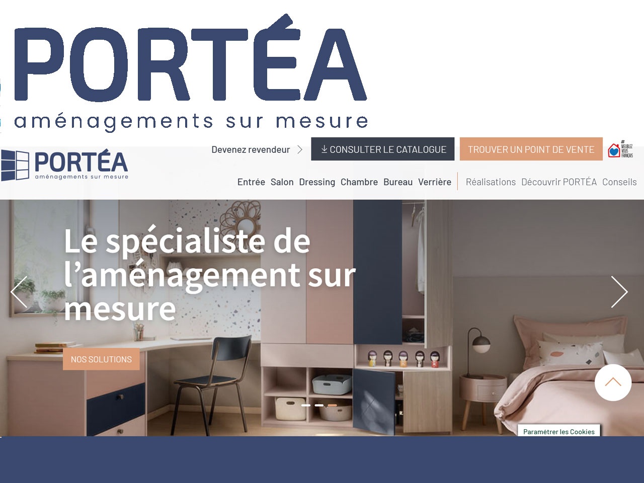 Portéa valorise sa nouvelle collection avec un tout nouveau site web !