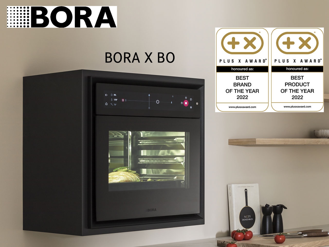 BORA étoffe ses gammes de produits avec le four à vapeur BORA X BO