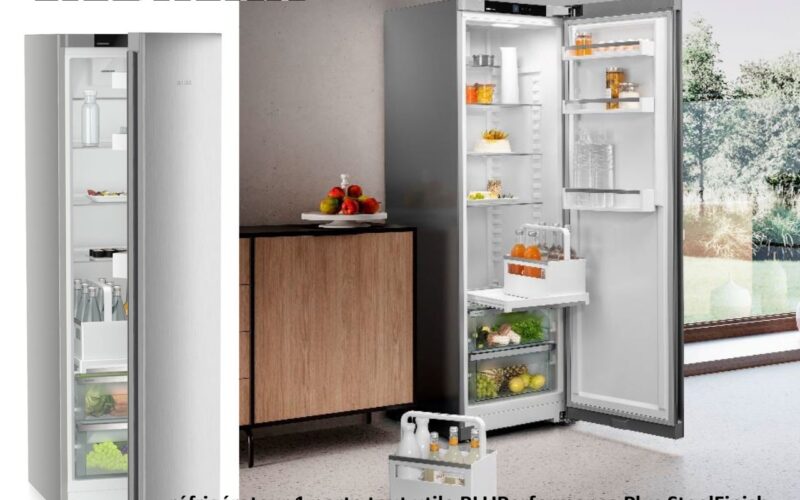 LIEBHERR : Le réfrigérateur 1 porte tout utile BLUPerformance Plus SteelFinish – RDSFE5220-20