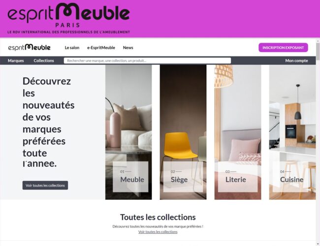 “e.EspritMeuble”, la plate-forme digitale est en ligne !