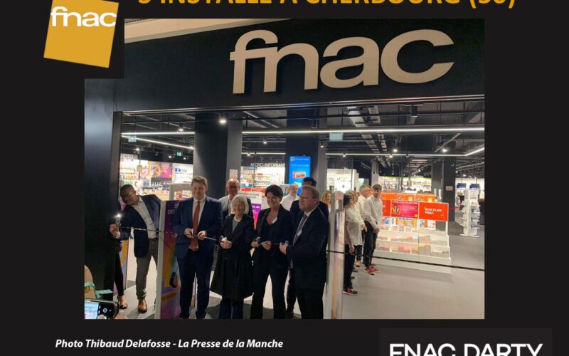 LA FNAC S’INSTALLE À CHERBOURG (50