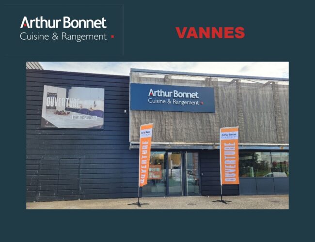 ARTHUR BONNET, UN NOUVEAU MAGASIN  A VANNES