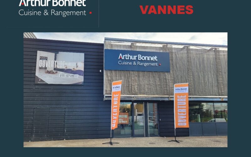 ARTHUR BONNET, UN NOUVEAU MAGASIN  A VANNES