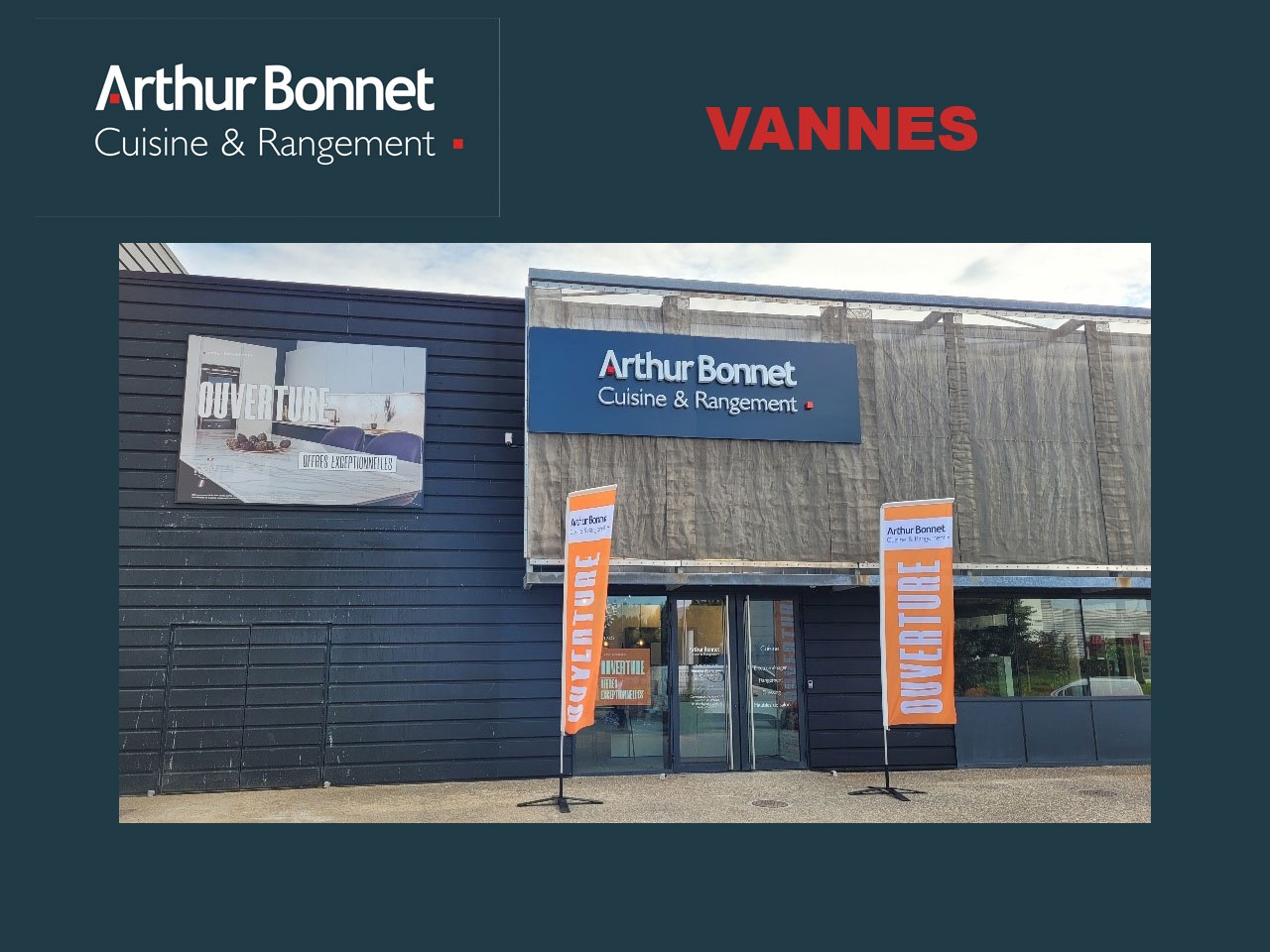 ARTHUR BONNET, UN NOUVEAU MAGASIN  A VANNES