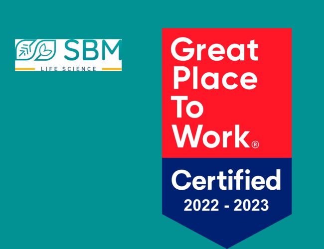 SBM LIFE SCIENCE OFFICIELLEMENT CERTIFIEE Great Place To Work®