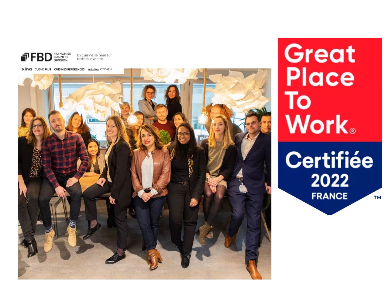 FBD INTERNATIONAL Best Workplaces France 2022 !