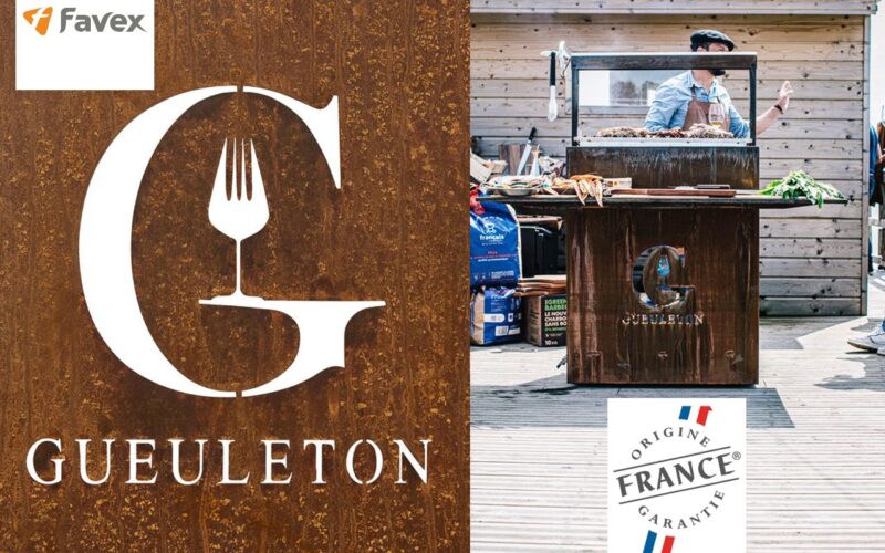 Gueuleton et Favex se retrouvent autour d’un nouveau barbecue unique : le leur !