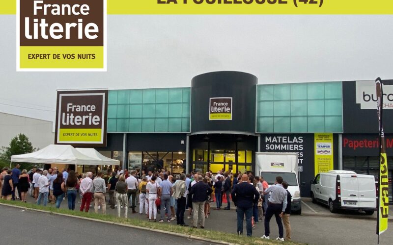 FRANCE LITERIE OUVRE 2 NOUVEAUX MAGASINS : LA FOUILLOUSE (42) ET REDON (56)