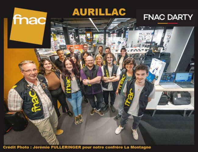 LA FNAC S’INSTALLE À AURILLAC (15)