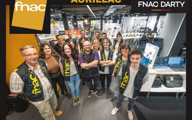 LA FNAC S’INSTALLE À AURILLAC (15)