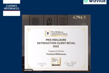 CUISINES RÉFÉRENCES RÉMPORTE LE 1er PRIX DE LA « Meilleure Satisfaction Client 2022 »