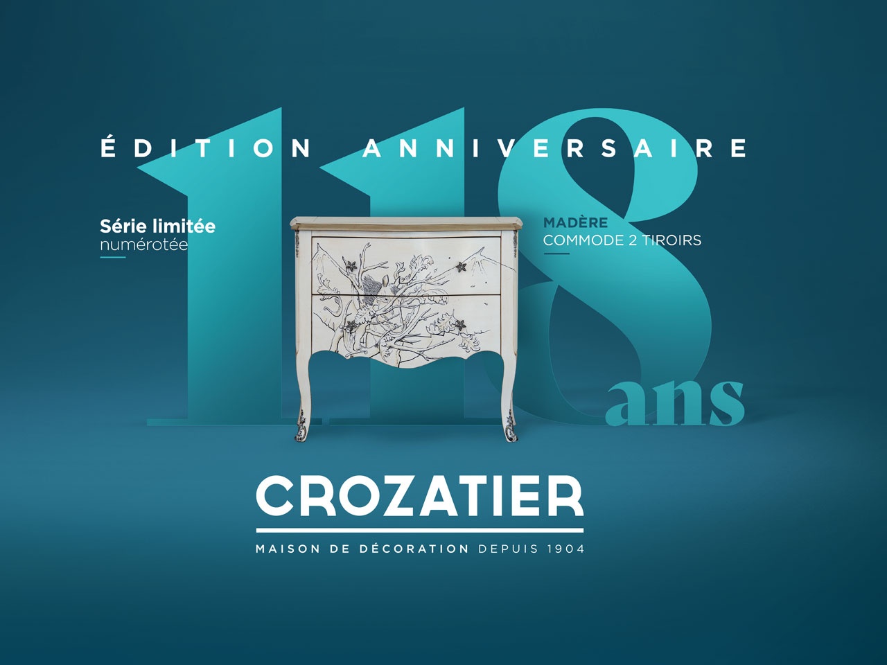 À l’occasion de son 118e anniversaire, Crozatier invite l’artiste Alícia Moreira