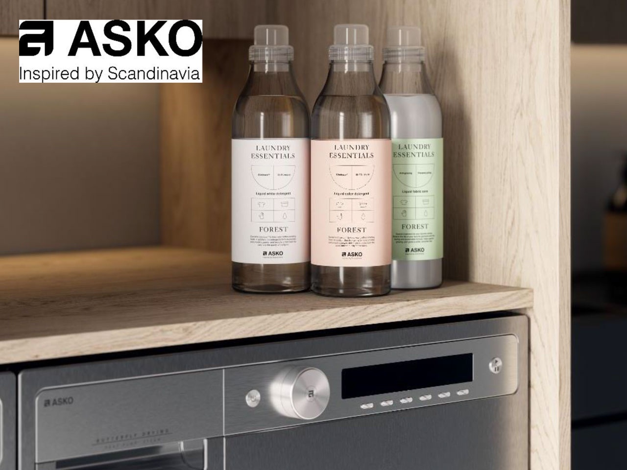 ASKO PRESENTE SA NOUVELLE GAMME SCANDINAVE DE LESSIVES LIQUIDES VEGAN POUR LES TEXTILES