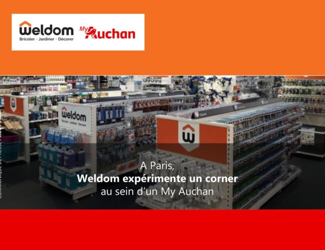 Weldom expérimente un corner au sein d’un My Auchan de la rue de Javel à Paris 15ème