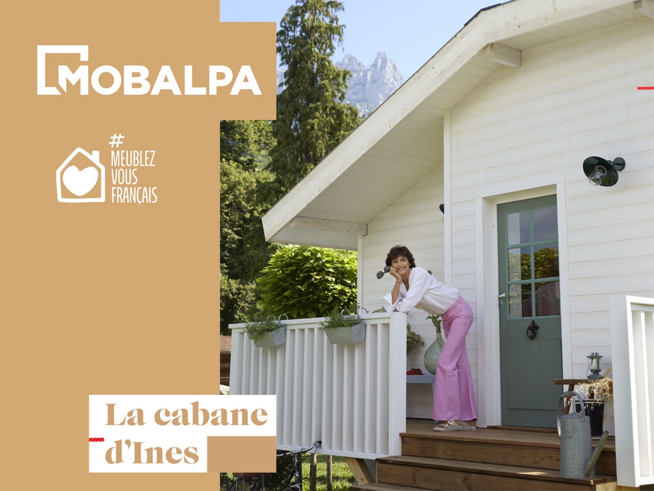 MOBALPA A EXAUCÉ LE RÊVE D’INES DE LA FRESSANGE : La cabane d’Ines !