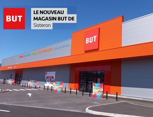 BUT, UN NOUVEAU MAGASIN À SISTERON