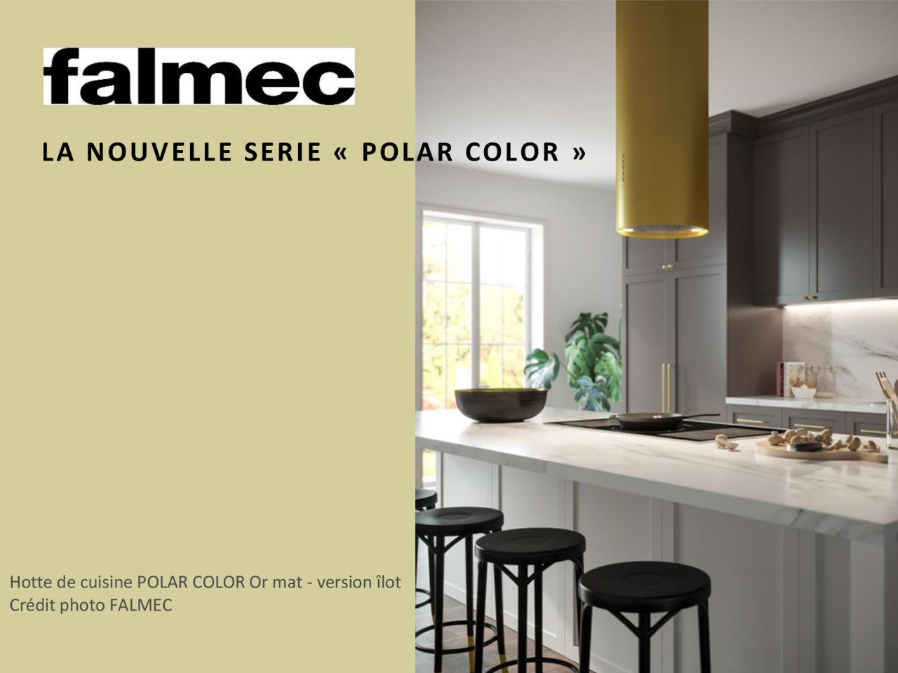 FALMEC ENRICHIT LA COLLECTION DE HOTTES DE CUISINE « POLAR » AVEC LA NOUVELLE SERIE « POLAR COLOR »