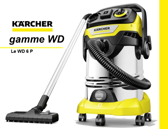 Kärcher renouvelle sa gamme d’aspirateurs eau et poussières WD pour encore plus de confort, fonctionnalité et puissance !
