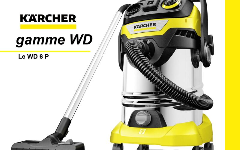 Kärcher renouvelle sa gamme d’aspirateurs eau et poussières WD pour encore plus de confort, fonctionnalité et puissance !