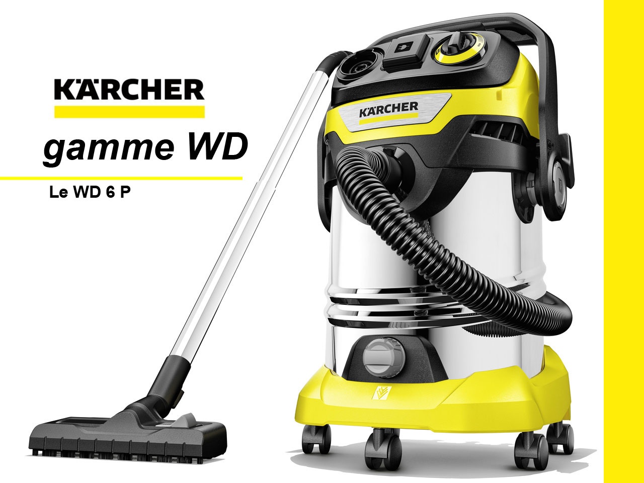 L'aspirateur eau et poussière pas cher Kärcher WD2 est-il performant ? -  Comparatif Aspirateur