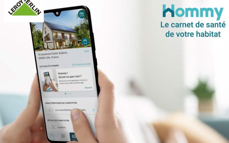 Leroy Merlin lance Hommy, le carnet de santé digital de la maison