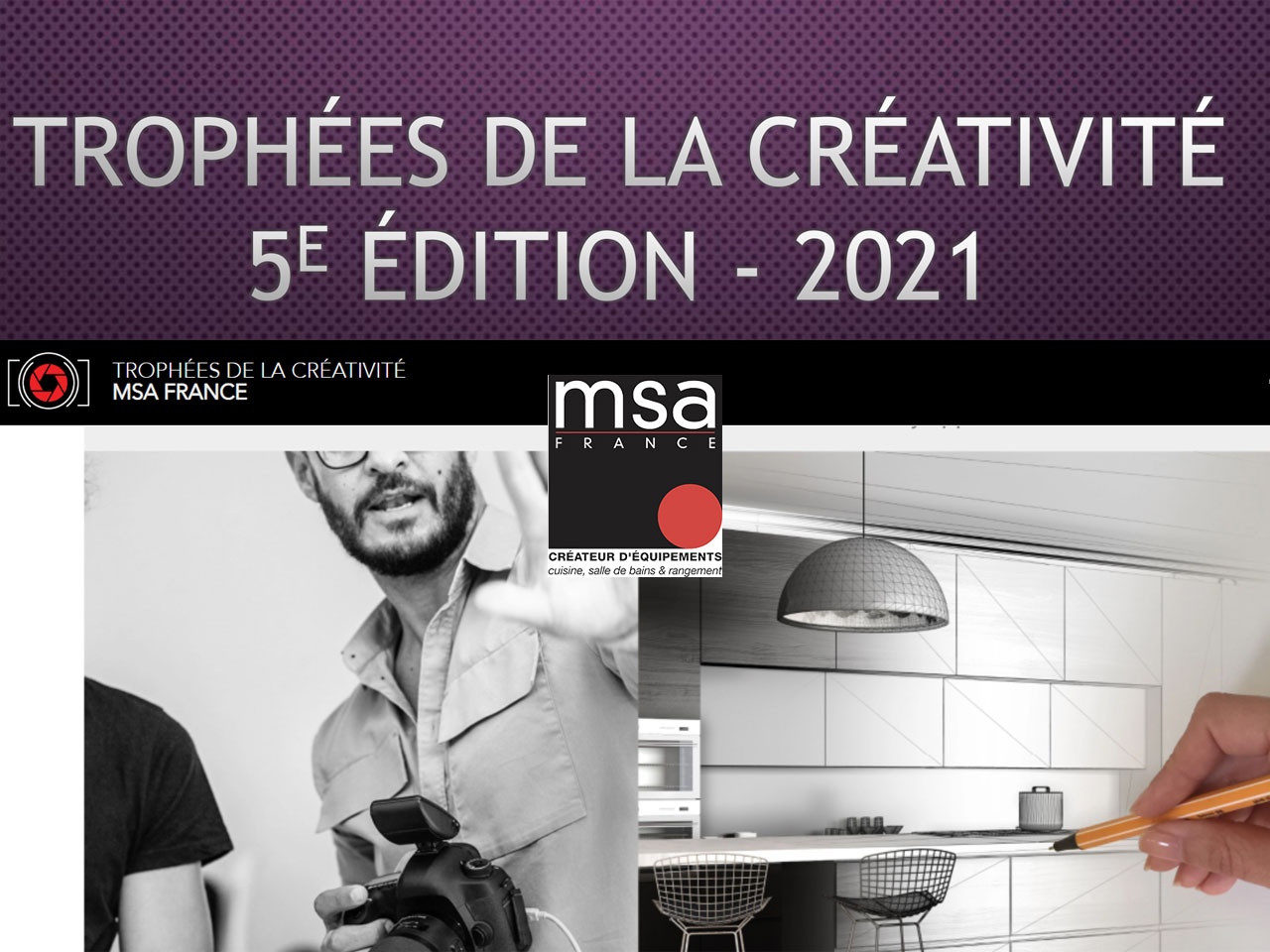 msa France : 5e ÉDITION DES TROPHÉES DE LA CRÉATIVITÉ