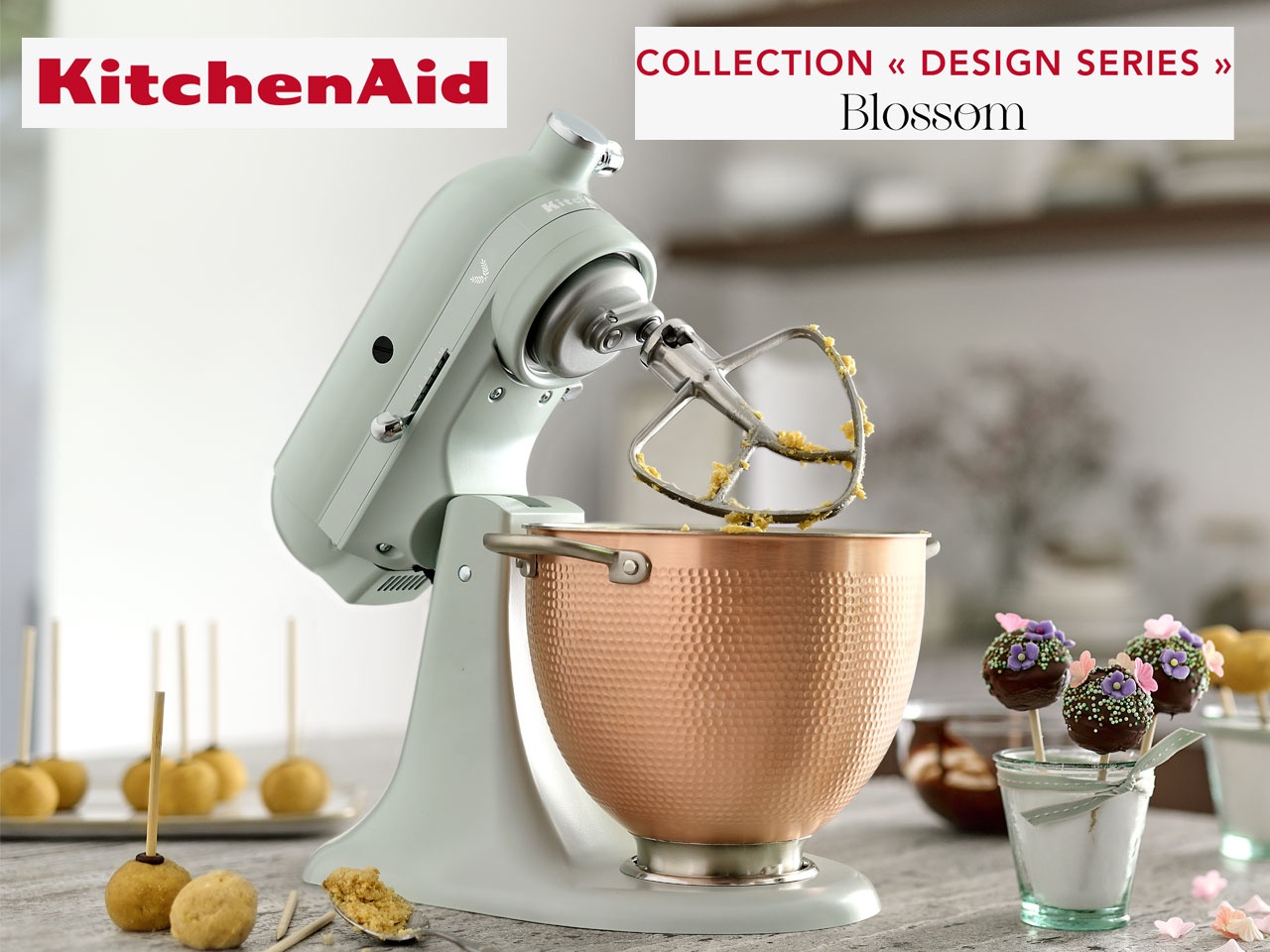 KitchenAid lance Blossom, une nouvelle édition de sa  collection « Design Series »