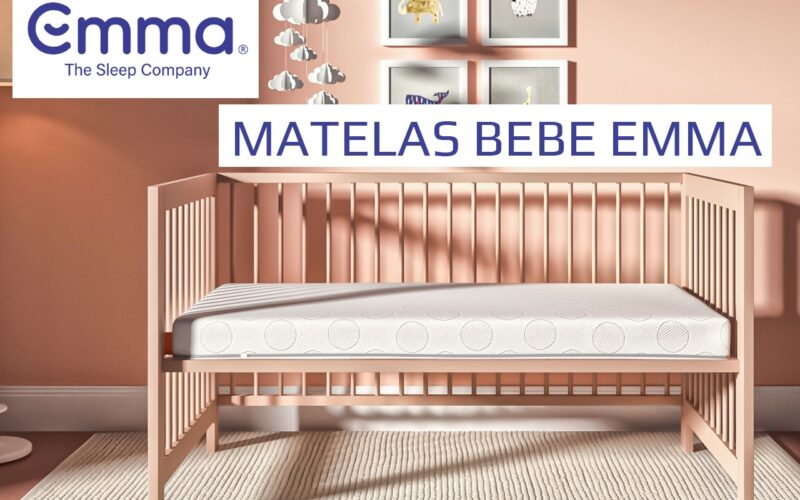 EMMA : UN MATELAS BÉBÉ ADAPTÉ À LA MORPHOLOGIE DE PETITS ET À LEUR CROISSANCE