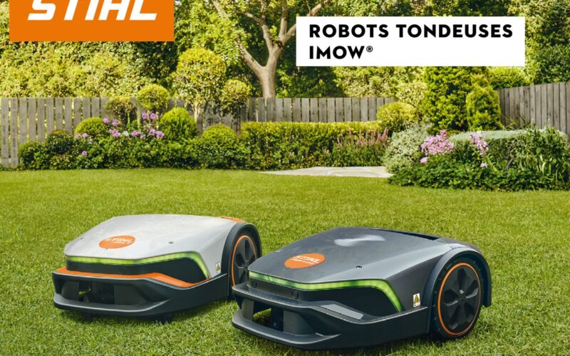 STIHL :  iMOW®, une nouvelle génération de robots tondeuses