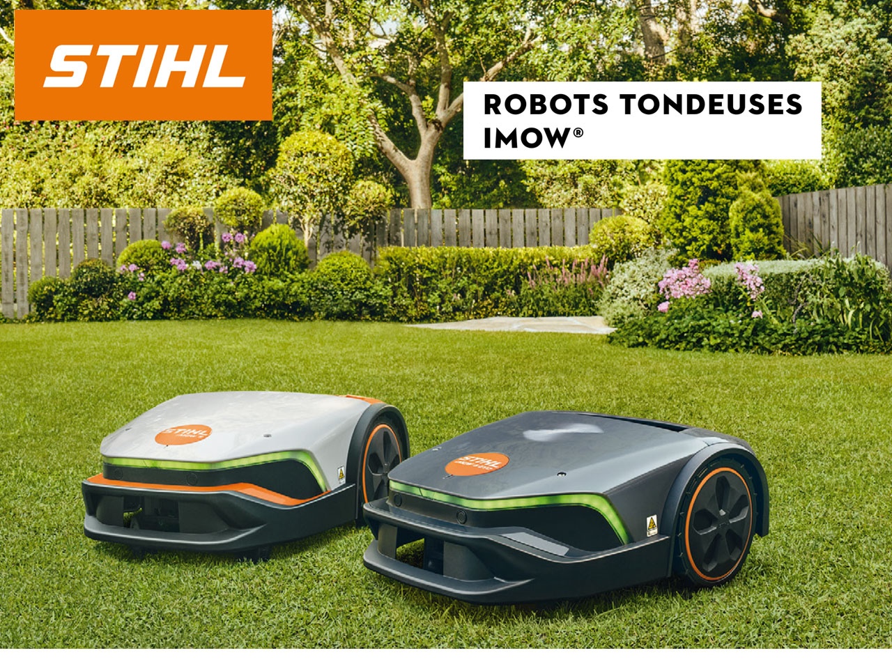 STIHL :  iMOW®, une nouvelle génération de robots tondeuses