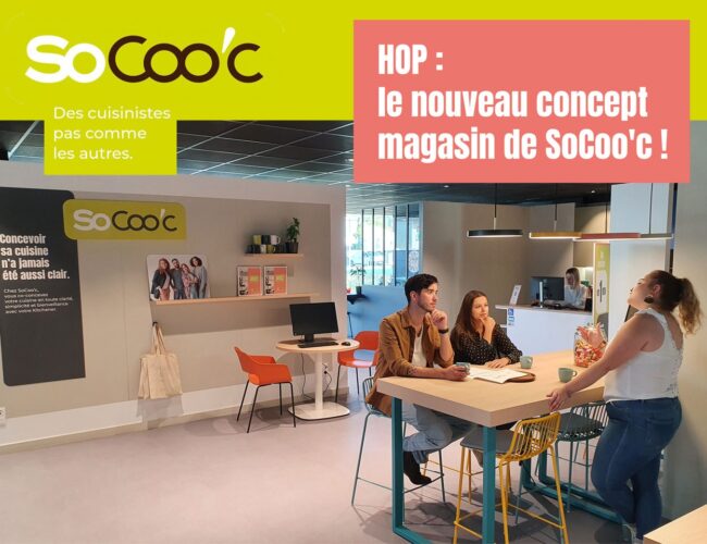 SoCoo’c dévoile HOP :  son nouveau concept  magasin !