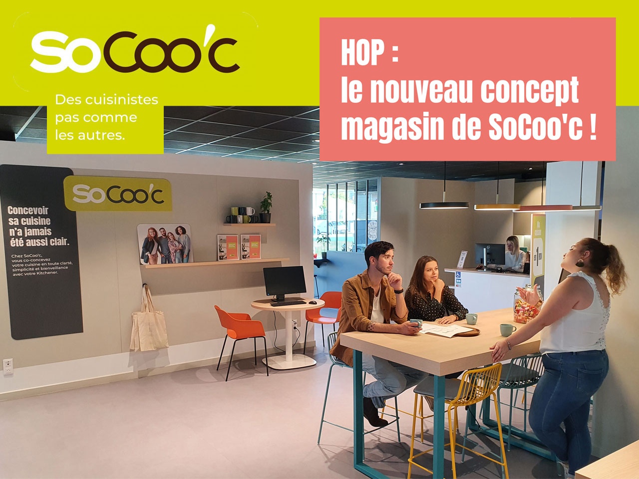 SoCoo’c dévoile HOP :  son nouveau concept  magasin !
